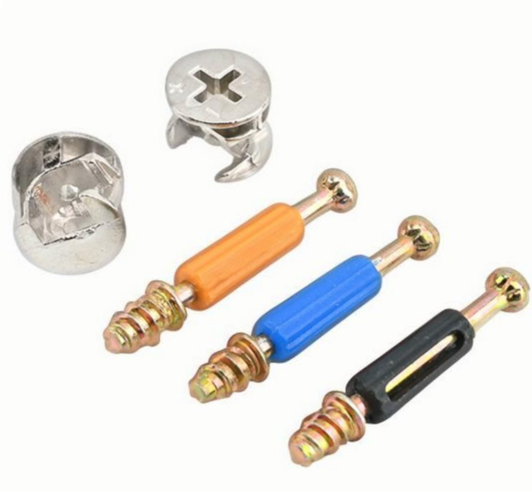 Three-in-one connector nut  三合一连接件螺母