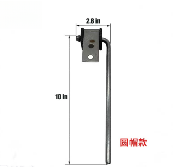 Sliding door opener (round cap style)  平移开门器（圆帽款）